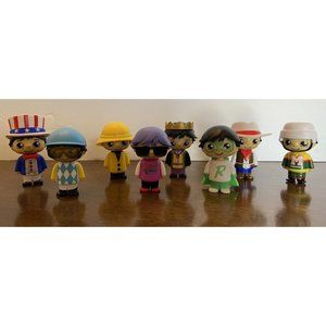 8 Ryan's World micro figures 2"  Road Trip Prince pizza party and more